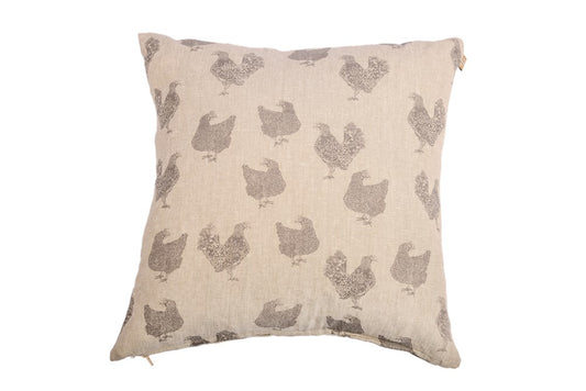 HENRIETTA CUSHION ASH 45X45