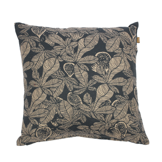 Fig Tree Cushion Dark Slate