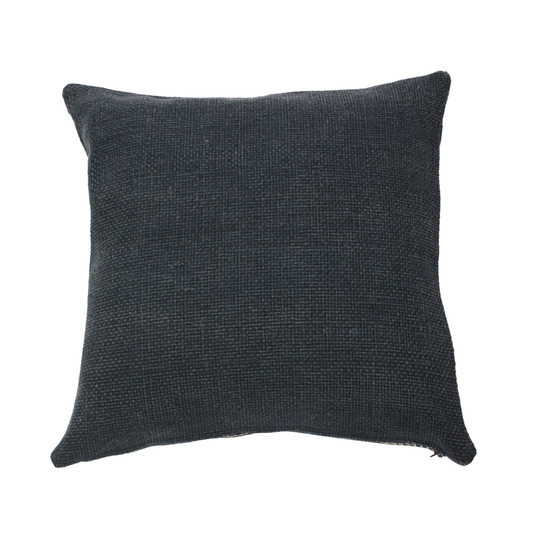 Basket Weave Cushion Dark Slate