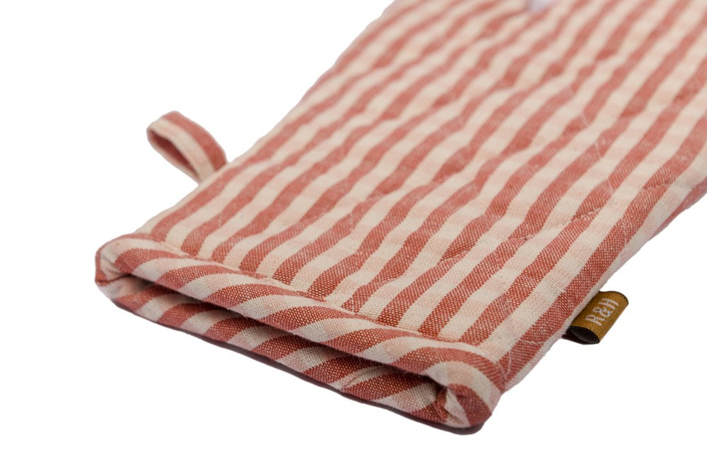 GINGHAM OVEN GLOVE FIG