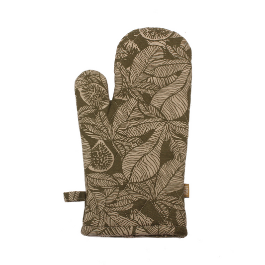 Fig Tree Single Oven Glove Burnt Olive