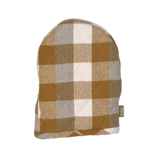 Double Check Short Oven Glove Yellow Sunset