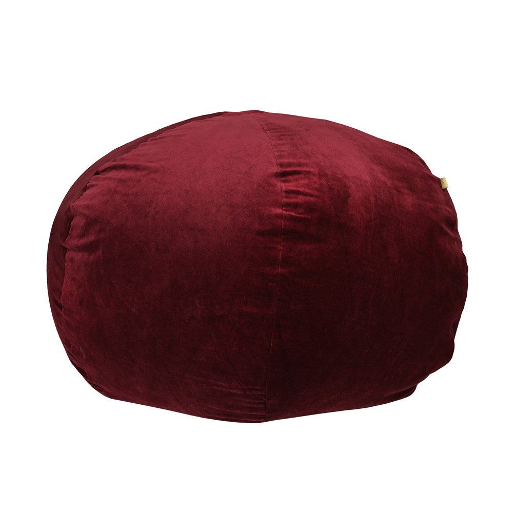 OTTOMAN BALLROOM MUSHRM RUBY 65CM