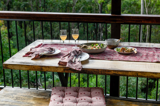 Fig Tree Table Runner Ruby