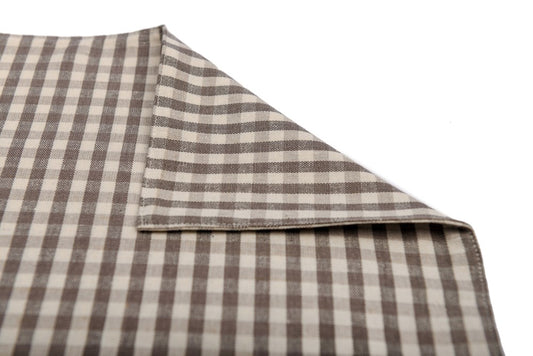 GINGHAM PLACEMAT ASH S/4