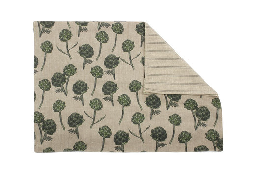 Artichoke Placemat Burnt Olive S/4