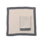 ELEGANCE LINEN NAPKIN STORM S/6