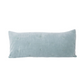 MASON BEE VELVET BREAKFAST CUSHION SKY GREY 30x60