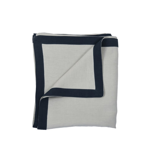 ELEGANCE LINEN TABLECLOTH NAUTIC