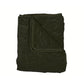 MASON BEE VELVET THROW OLIVE GREEN