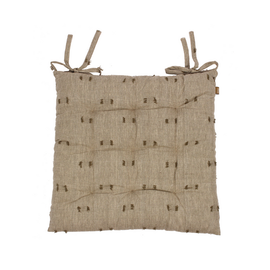 Tuft Seat Cushion Burnt Olive