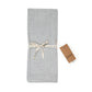 Pin Stripe Table Runner Charcoal