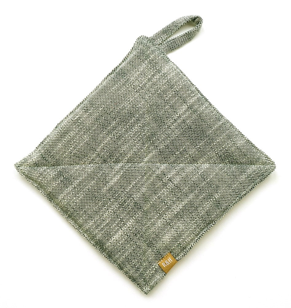 SLUB CHAMBRAY TRIVET 20x20cm KHAKI