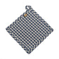 GINGHAM POT HOLDER BLUEBERRY