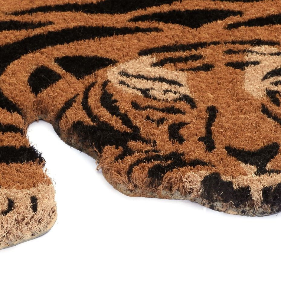 Doormat Coir Sleeping Tiger Large