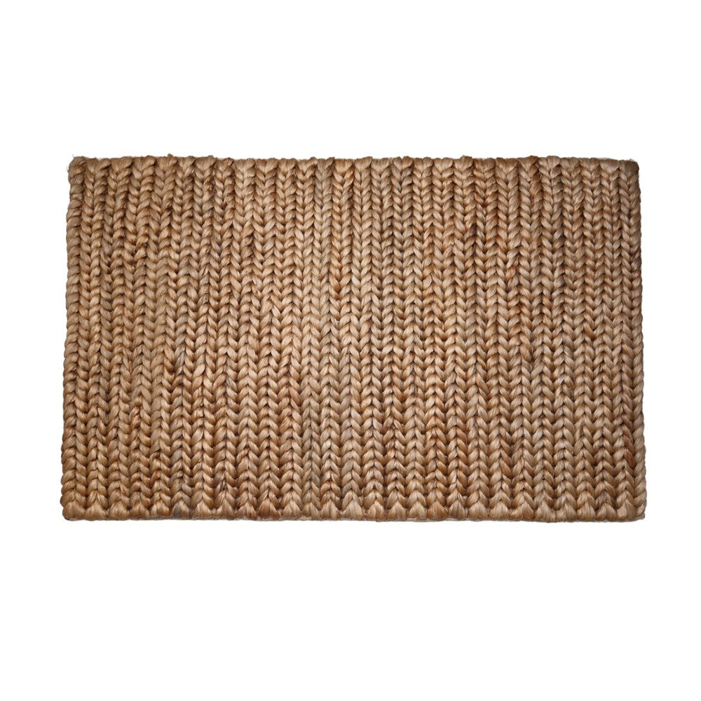 Jute Mat Thick Tail Brown 60x90 - PREORDER