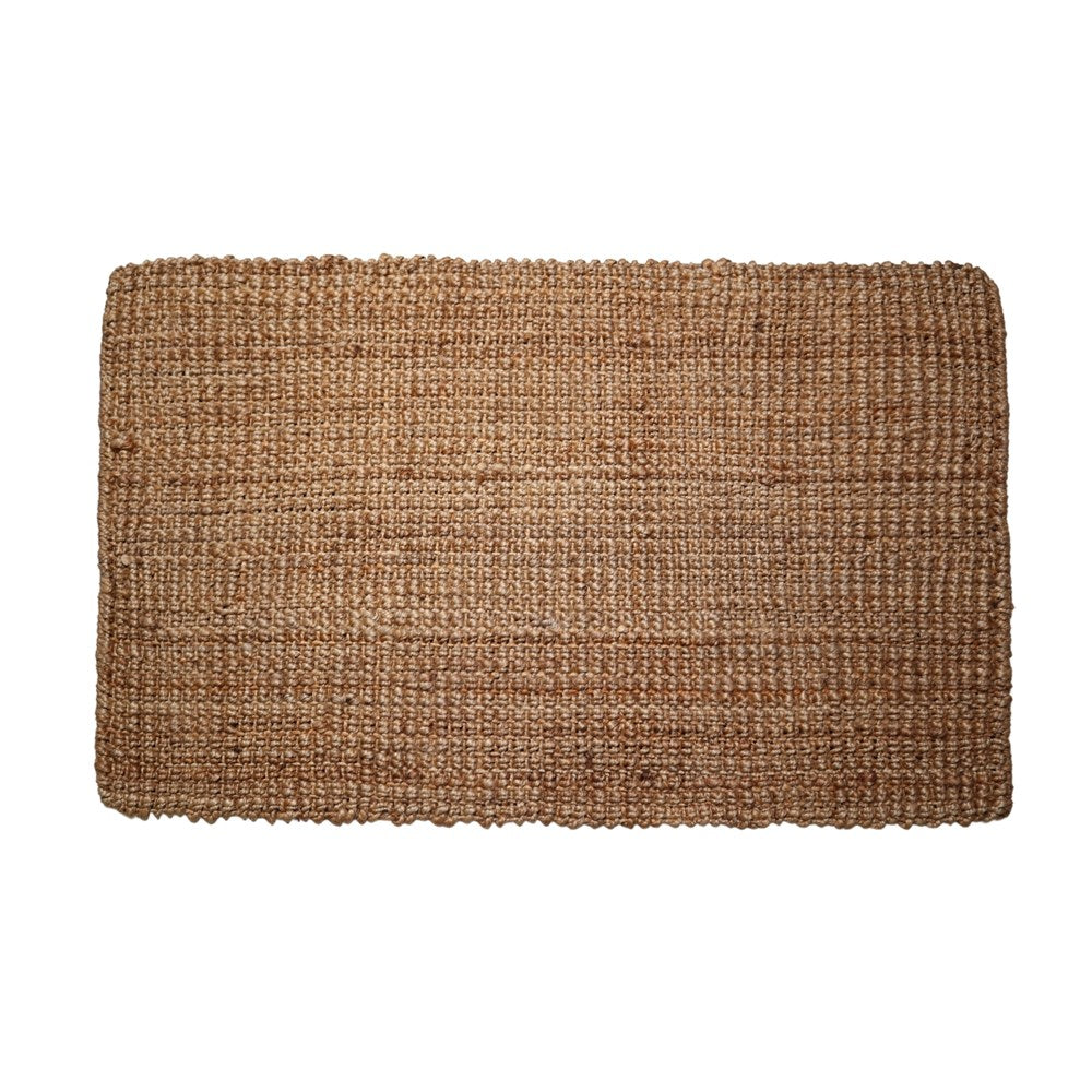 Jute Rug Bubble Natural Brown 60x90