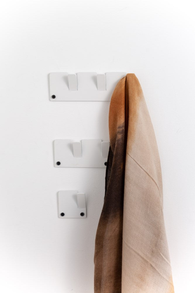 Alfa Wall Hooks Set - White