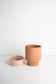 Grace Planter Large - Rose Terracotta and Dusty Rose